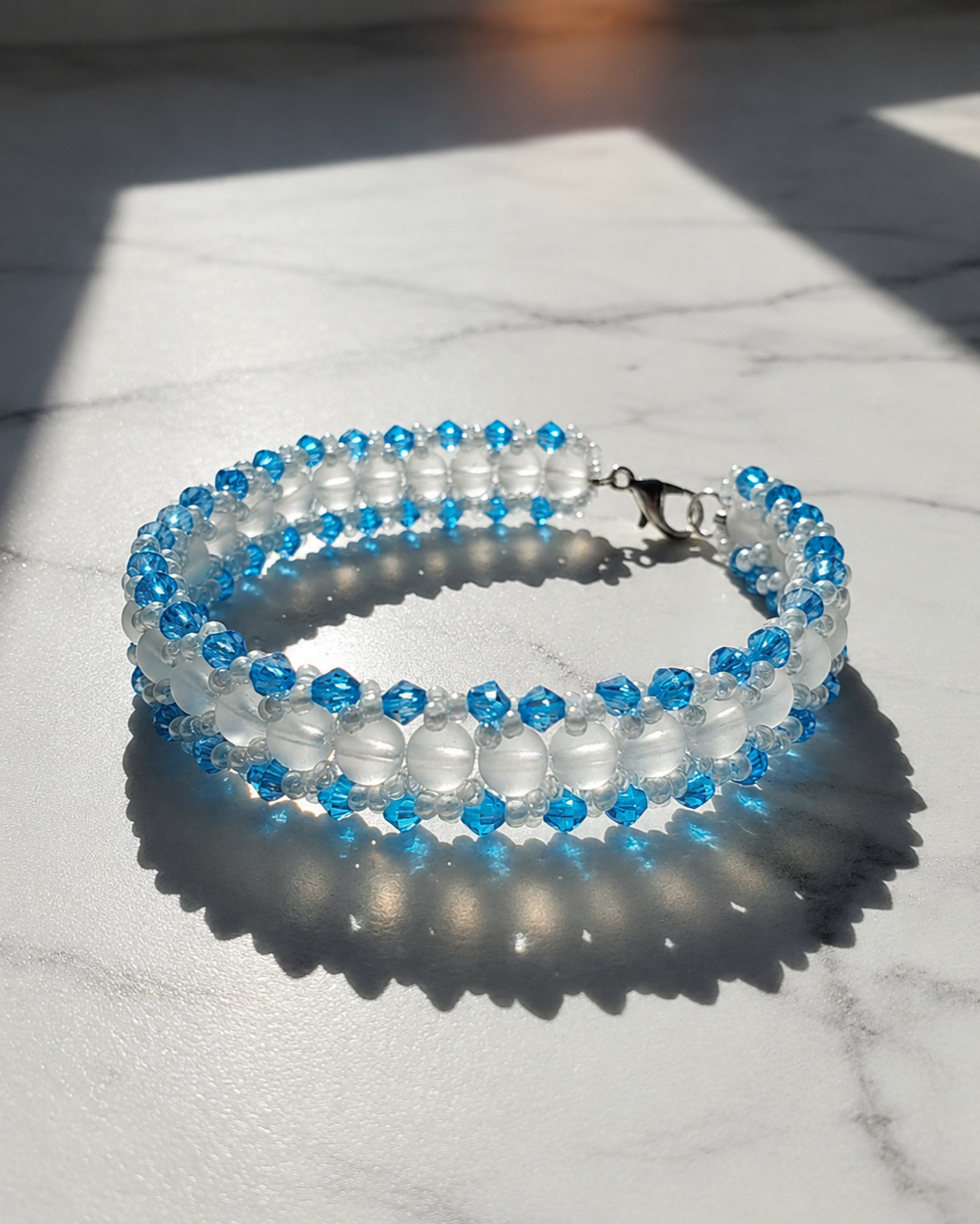 Azure Glow Bracelet